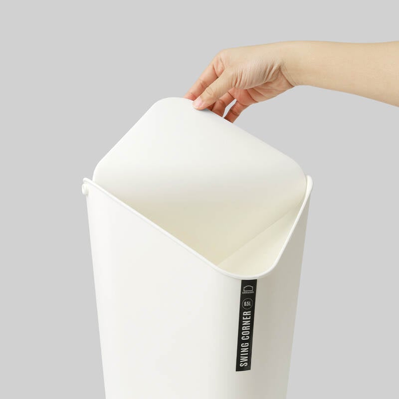 Thùng Rác Góc 6.5L LocknLock - Màu Trắng - BYN605, , large image number null